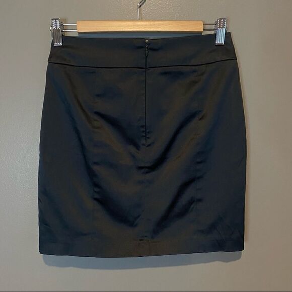 Dynamite Highwaisted Military Button Polyester Mini Skirt 3 - Picture 2 of 6